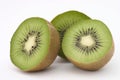 Kiwi halves Royalty Free Stock Photo