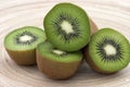 Kiwi halves Royalty Free Stock Photo