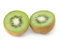 Kiwi halves Royalty Free Stock Photo