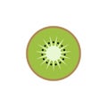 Kiwi icon, simple design, Kiwi icon clip art.