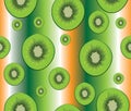 Kiwi pattern Royalty Free Stock Photo