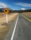 Kiwi road sign Royalty Free Stock Photo