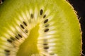 Kiwi - Seeds on Green