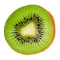 Kiwi slice isolated