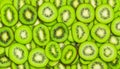 Kiwi slices, fruits background. Food texture