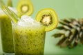 Kiwi smoothie Royalty Free Stock Photo