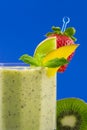 Kiwi smoothie Royalty Free Stock Photo