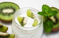 Kiwi yogurt