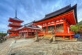Kiyomizu-Dera Buddhist temple in Kyoto, Japan Royalty Free Stock Photo