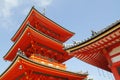 Kiyomizu-dera temple in Kyoto, Japan Royalty Free Stock Photo