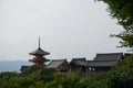 Kiyomizu-dera roof view