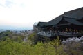 Kiyomizu-dera Temple in the evening on springtime