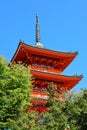Kiyomizu-dera Temple in Kyoto, Japan,