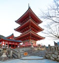 At Kiyomizu-dera Temple