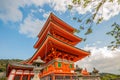 Kiyomizu Pagoda Kyoto Royalty Free Stock Photo