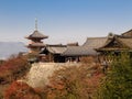 Kiyomizu temple Royalty Free Stock Photo