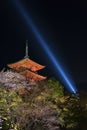 Kiyomizu Temple in Kyoto Japan. Royalty Free Stock Photo