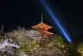Kiyomizu Temple in Kyoto Japan. Royalty Free Stock Photo
