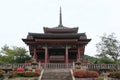 Kiyomizudera or Pure Water Temple in Kyoto Royalty Free Stock Photo