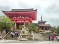 Kiyomizudera Temple gate, Kyoto Royalty Free Stock Photo