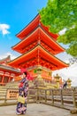 Kiyomizudera Temple Kyoto Royalty Free Stock Photo
