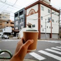 Kiyosumi, Tokyo, Japan - A cup of specialty hand drip coffee in a lazy day