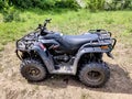 Kiyv, Ukraine - August 2, 2020: Buggy Linhai. Extreme ride on ATV, buggies, jeeps. Royalty Free Stock Photo