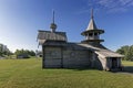 Russia. Kizhi Pogost. View of the Chapel of Archangel Michael.