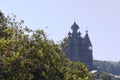 Kizhi. A silhouette of Preobrazhenskiy church