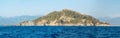 Kizil Ada island off the Fethiye coast in Mugla, Turkey