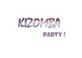 Kizomba party illustration