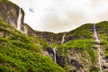 Waterfalls in mountains - Norway