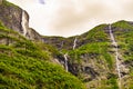 Waterfalls in mountains - Norway