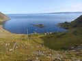 Kjelvik village on Mageorya Island in Norway