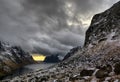 Kjerkfjorden stormy