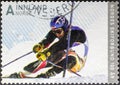 Kjetil Andre Aamodt, a former World Cup alpine ski racer from Norway, for the Centenary of Norwegian Ski Federation