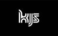 KJS Creative Unique Modern Letter Logo Design Royalty Free Stock Photo