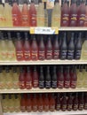 KJs Retail grocery store Arbor Mist wine on display variety