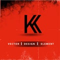 KK Letter Logo Design