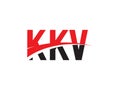 KKV Letter Initial Logo Design Vector Illustration Royalty Free Stock Photo