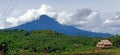 Klabat Mountain in North of Minahasa Royalty Free Stock Photo