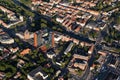 Klaipeda city centre from above