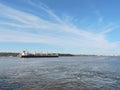 Klaipeda harbour, Lithuania Royalty Free Stock Photo