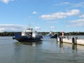 Klaipeda harbour, Lithuania Royalty Free Stock Photo