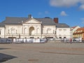 KLAIPEDA, LITHUANIA. Drama Theater on a sunny day Royalty Free Stock Photo