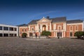 Klaipeda, Lithuania - September 8, 2021: Drama theater at the center of Klaipeda Old town, Lithuania Royalty Free Stock Photo