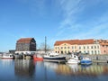 Klaipeda port Marina, Lithuania Royalty Free Stock Photo