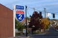 Sign outside KOTI TV channel 2 in Klamath Falls Oregon