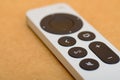 Klang, Malaysia : July 24th, 2025 : Apple Remote Control Displaying Modern Digital Entertainment Royalty Free Stock Photo