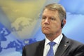 Klaus Iohannis - President of Romania Royalty Free Stock Photo